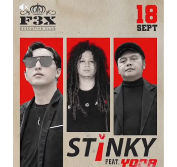 Info Terkini: 18 September 2026 Band Stinky Siap Guncang Panggung F3X Club Bandung